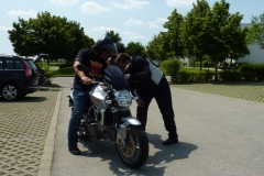 Motorrad Testfahrt Juli 2013